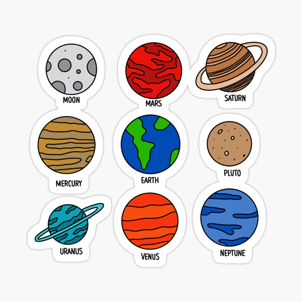 specificere hver gang Kommerciel Planets Solar System Print" Photographic Print for Sale by youngjbella |  Redbubble