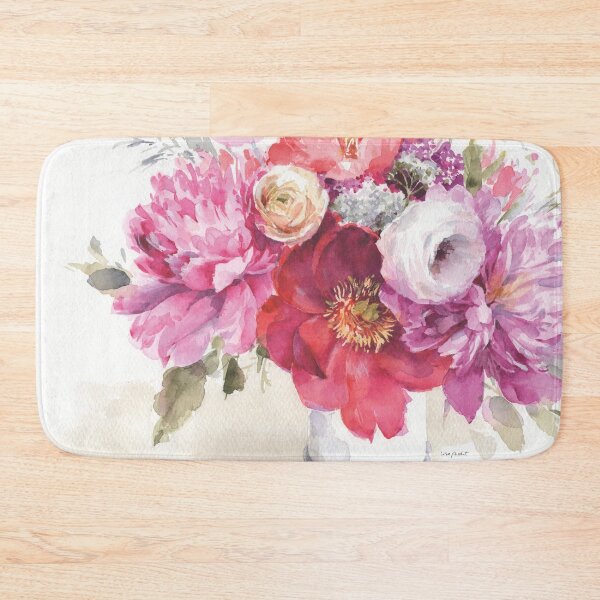 Item preview, Obviously Pink Bouquet by Lisa Audit Art designed and sold by Lisa Audit Art.