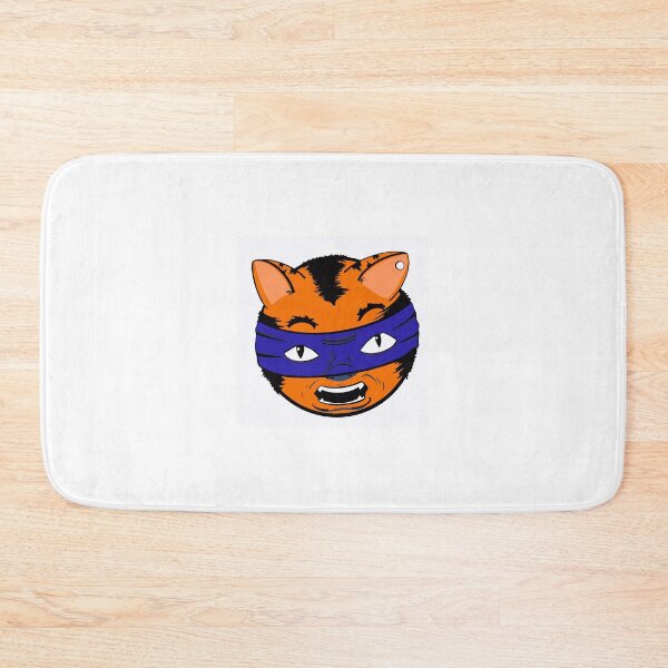 Item preview, Mutant ninja tiger face emoji designed and sold by Goodtimecomics.