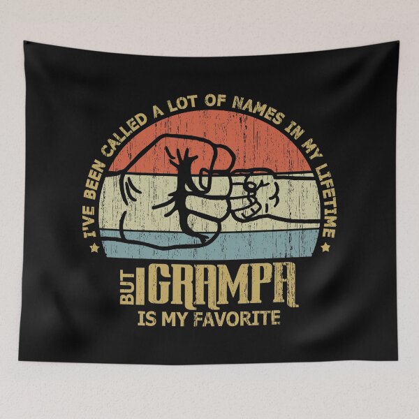 Item preview, Grampa Is My Favorite - Gift for Grampa Grandpa Fathers Day Gift designed and sold by nana1099.