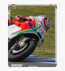 Nicky Hayden in Jerez 2012 iPad Case/Skin