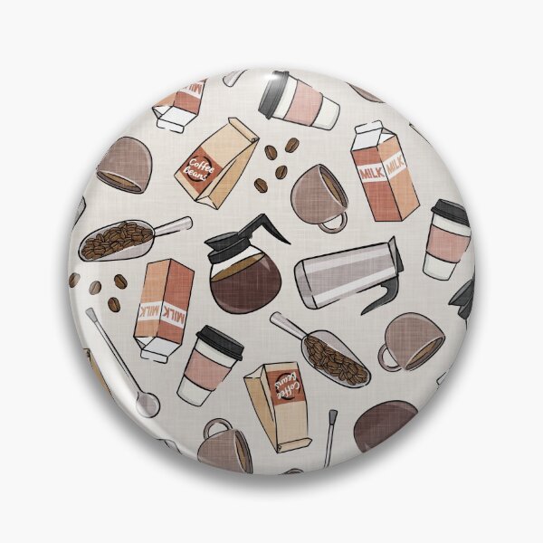 Item preview, Coffee House - Barista Elements - Tan designed and sold by littlearrow.