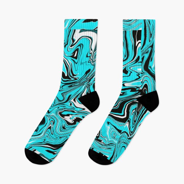 Item preview, Teal, Black, and White Marble Design designed and sold by blejsart.