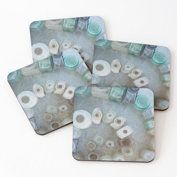 Item preview, Vintage Bottles Spiral Mandala designed and sold by Elena Ray.