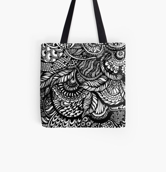 bag black and white