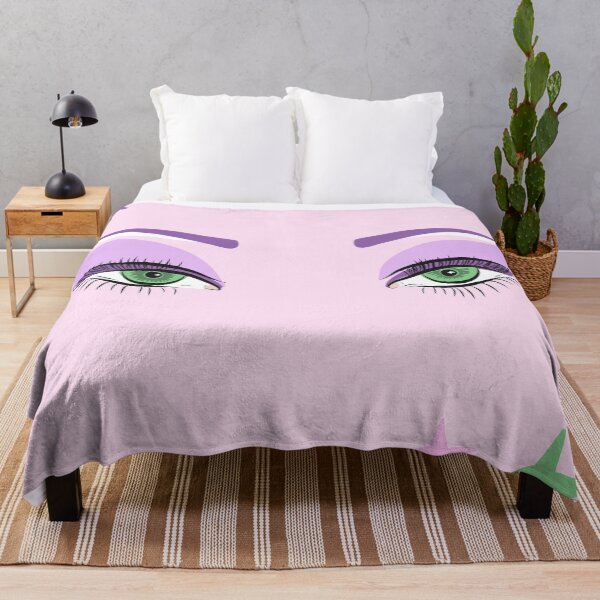 Item preview, Glam Rock Ultra Femme 1980’s Aesthetic - Magical Green Eyes and Stars designed and sold by designbycheyney.