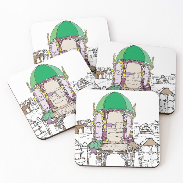 Item preview, The Relics of Atlantis: TeresaTown at Redbubble 2020 designed and sold by Mark Stansberry.