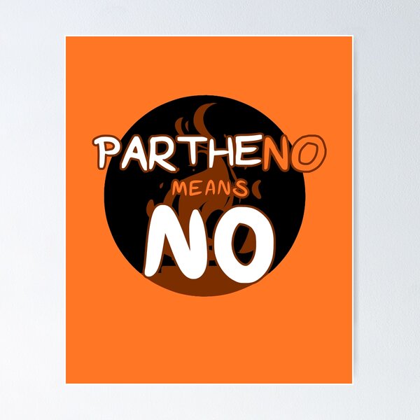 Item preview, Partheno Means No (Hestia) designed and sold by OSPYouTube.