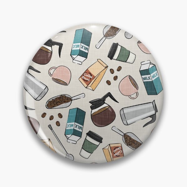 Item preview, Coffee House - Barista Elements - Tan V2 designed and sold by littlearrow.