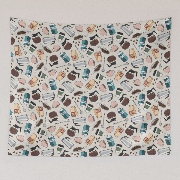 Item preview, Coffee House - Barista Elements - Tan V2 designed and sold by littlearrow.