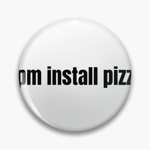 Item preview, Copia de npm install pizza developer joke command line designed and sold by Jeangel97.