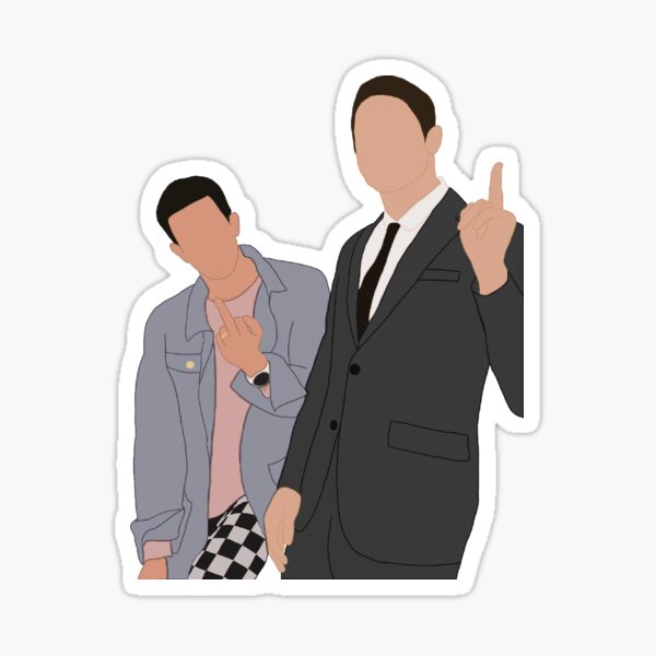 Aperçu de l'œuvre John Mulaney et Pete Davidson créée et vendue par mgund19.