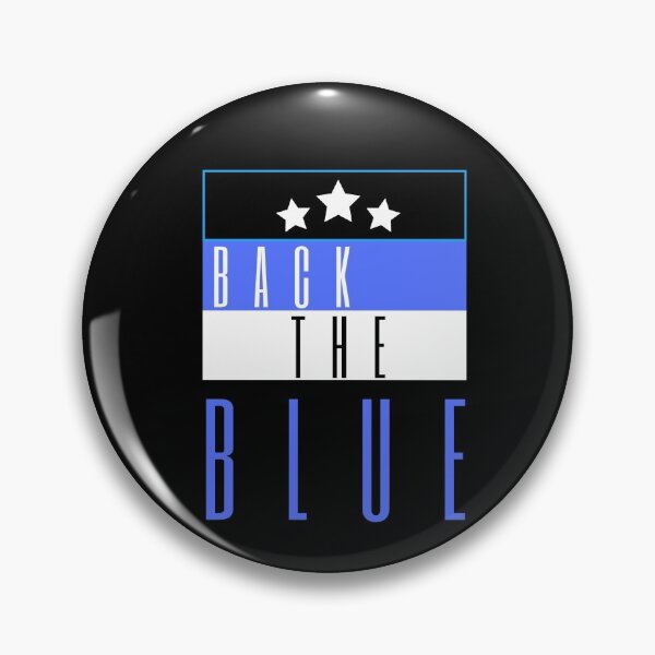 Item preview, back the blue designed and sold by DrSaou Sea.