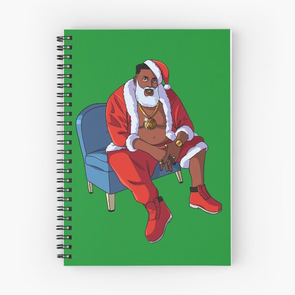 Item preview, Hip hop Black Santa Claus Christmas designed and sold by Nosek1ng.