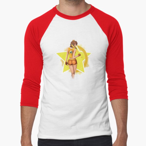 Daisy Super Star Slugger Baseball ¾ Sleeve T-Shirt