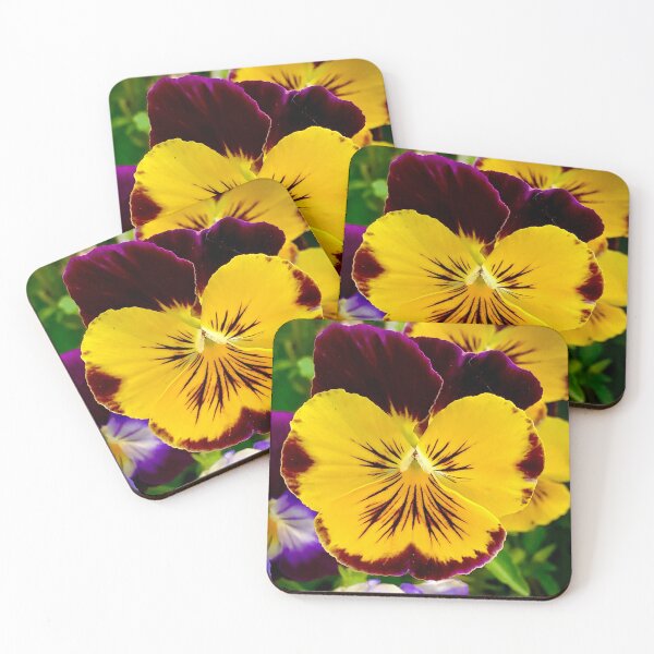 Item preview, Yellow & Purple Pansy designed and sold by GDGCreations.