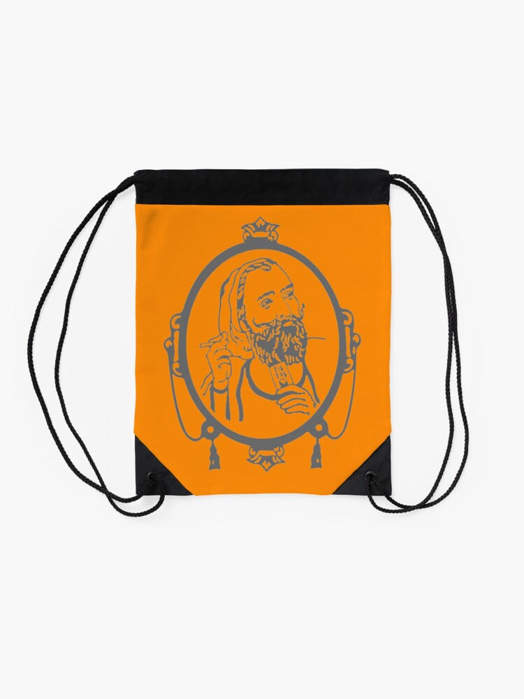 Alternate view of Zig Zag Drawstring Bag