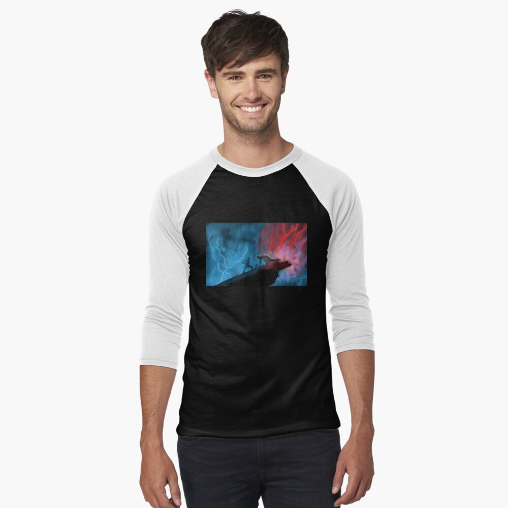 Vista previa del artículo con la obra «Camiseta ¾ estilo béisbol», diseñado y vendido por livhanewald.