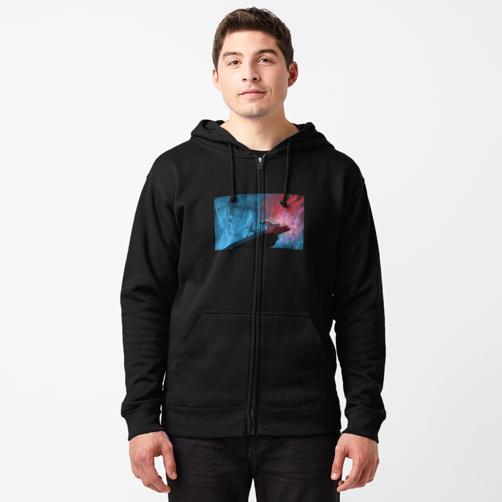 Vista previa del artículo con la obra «Sudadera con capucha y cremallera», diseñado y vendido por livhanewald.
