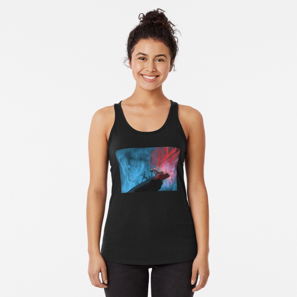 Vista previa del artículo con la obra «Camiseta con espalda nadadora», diseñado y vendido por livhanewald.