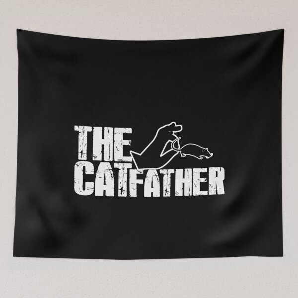 Item preview, The CAT-FATHER Divertido / Día del padre Dad Gift Animal Pet Lover Estilo de película designed and sold by YouHappyMyHappy.