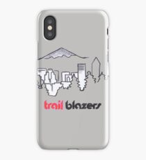 TRAIL BLAZERS hand-drawing iPhone Case