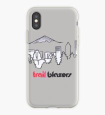 Vinilo o funda para iPhone TRAIL BLAZERS dibujo a mano