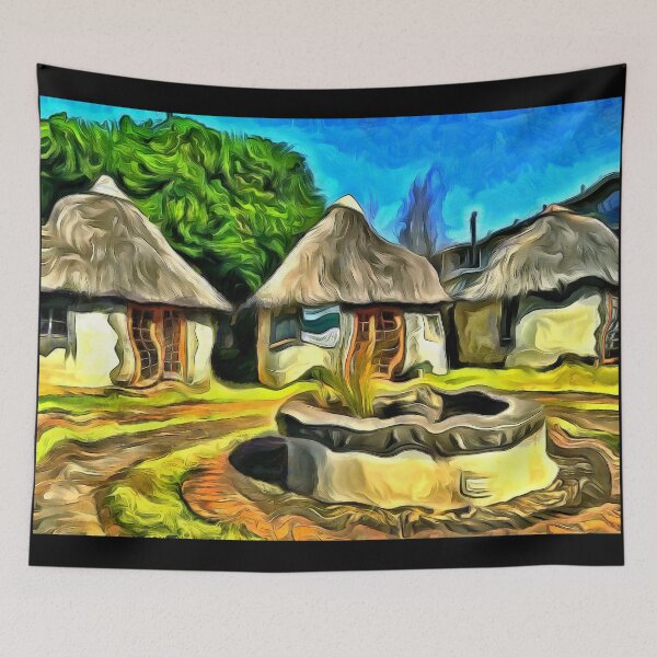 Item preview, Shops in Huts South Africa Town KPA designed and sold by karynpeters.