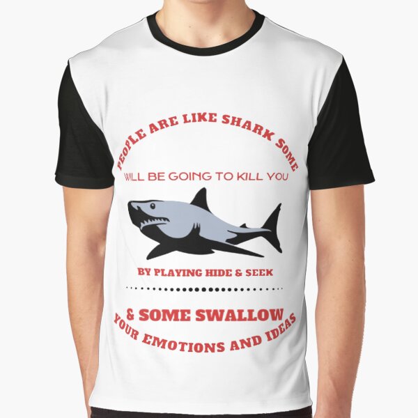 Types of Sharks Chart Hammerhead Great White Ocean Novelty-Toddler T-Shirt