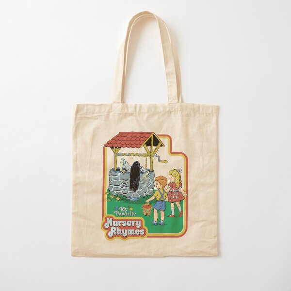 My Favorite Nursery Rhymes Cotton Tote Bag