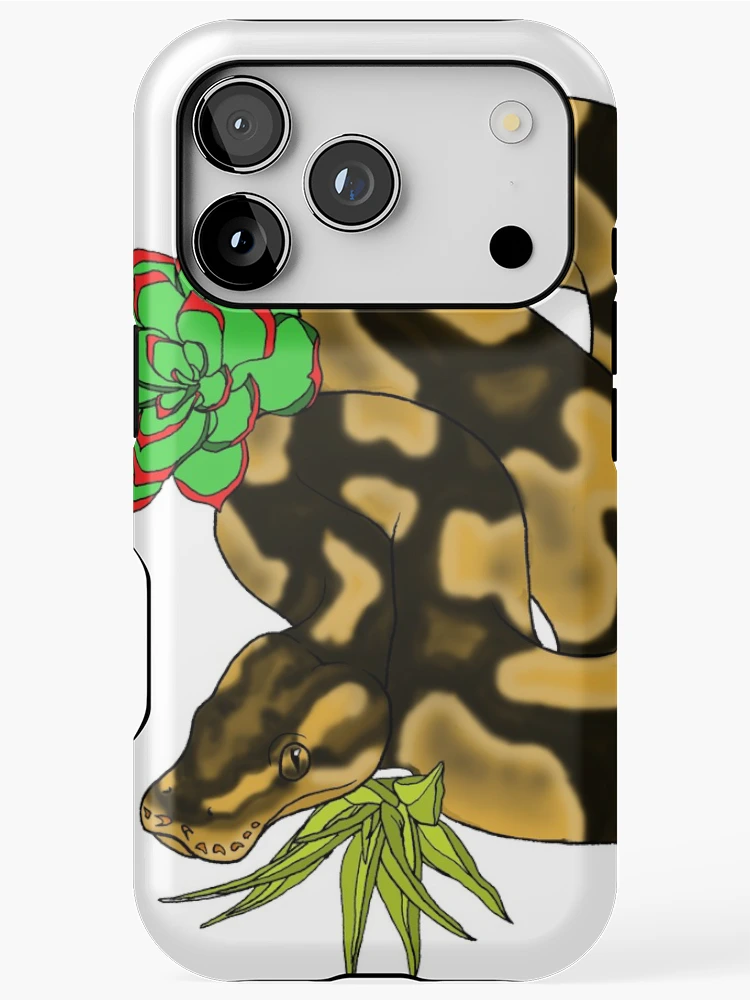 Thumbnail 1 of 4, iPhone Case, Normal Ball Python designed and sold by TinkerandBone.