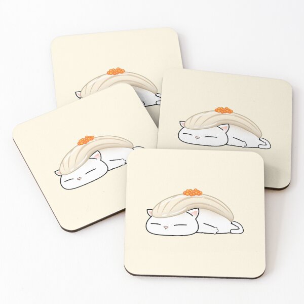 Item preview, Chubby Cat Ika Sushi (cat only) designed and sold by Takeda-art.