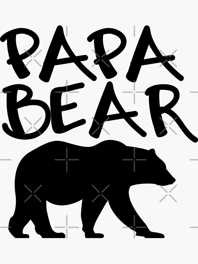 Papa Bear Sticker