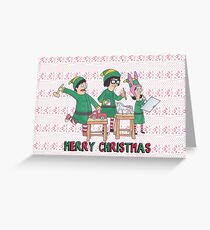 Bobs Burgers Christmas Greeting Card
