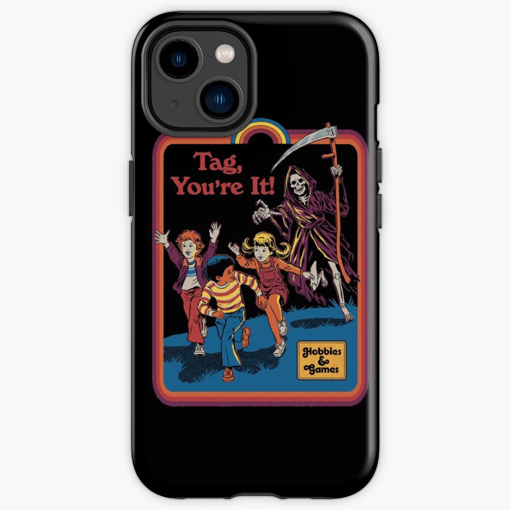 Tag, You're It iPhone Case