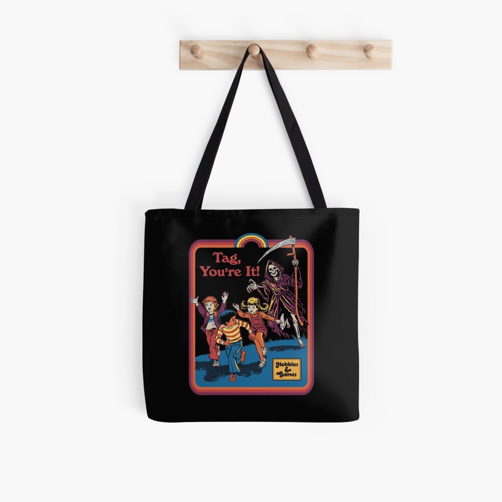 Tag, You're It Tote Bag