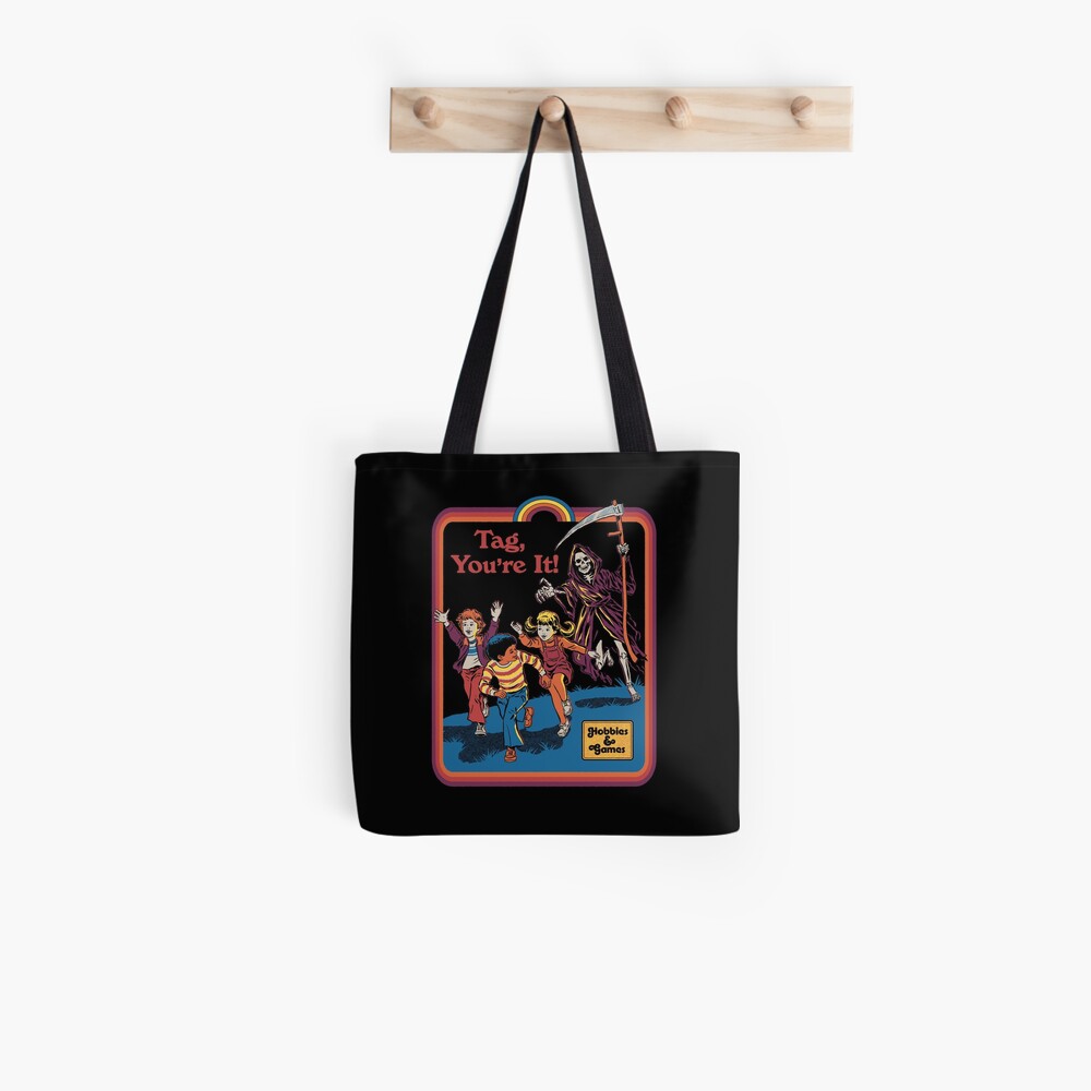 Tag, You're It Tote Bag