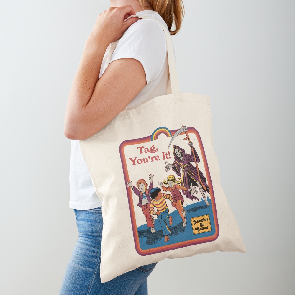 Tag, You're It Tote Bag