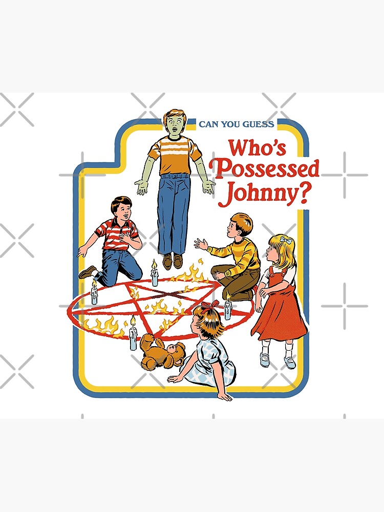 Discover Who's Possessed Johnny? Canvas