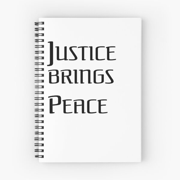 Item preview, Justice Brings Peace designed and sold by karimontreal.