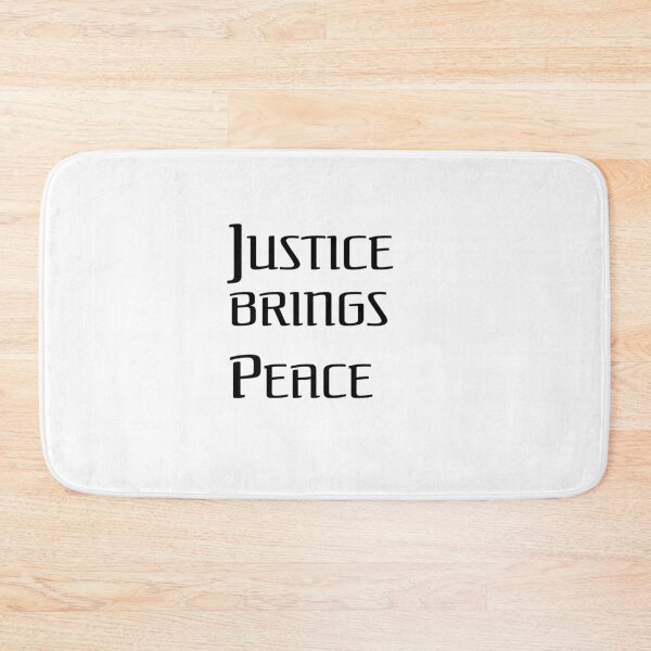 Item preview, Justice Brings Peace designed and sold by karimontreal.