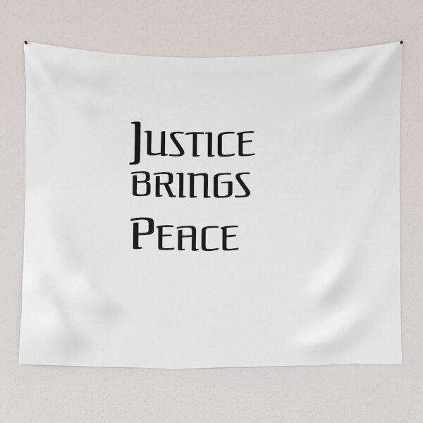 Item preview, Justice Brings Peace designed and sold by karimontreal.