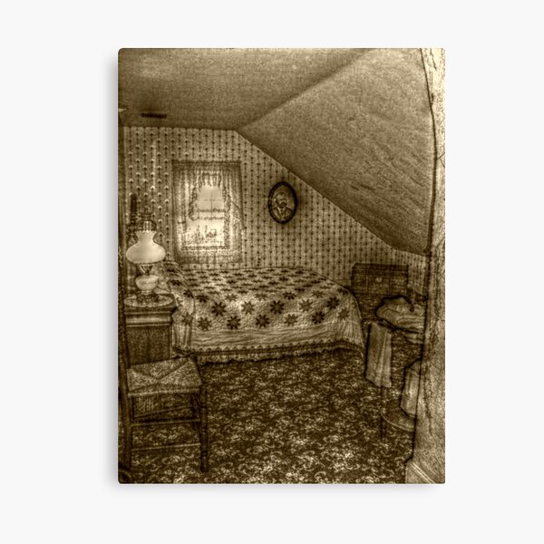 Second Attic Bedroom On the 3rd Floor, Lizzie Borden's Home Canvas Print