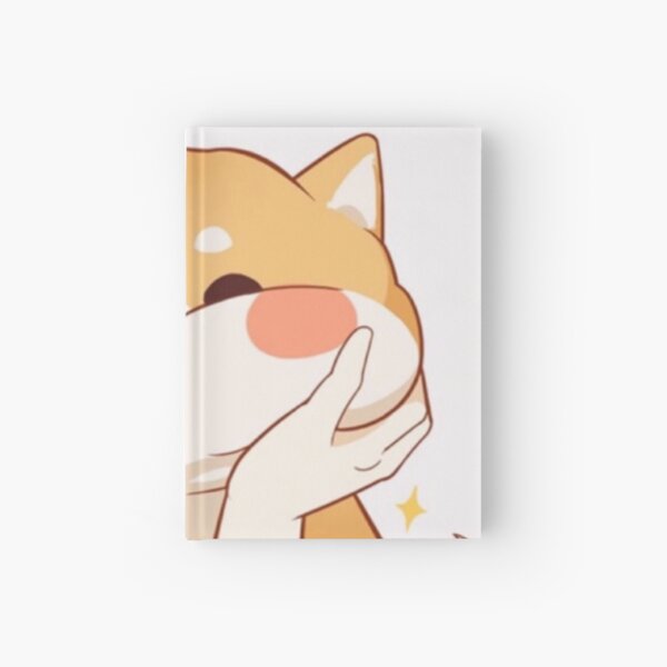 Kawaii Shiba inu Hardcover Journal
