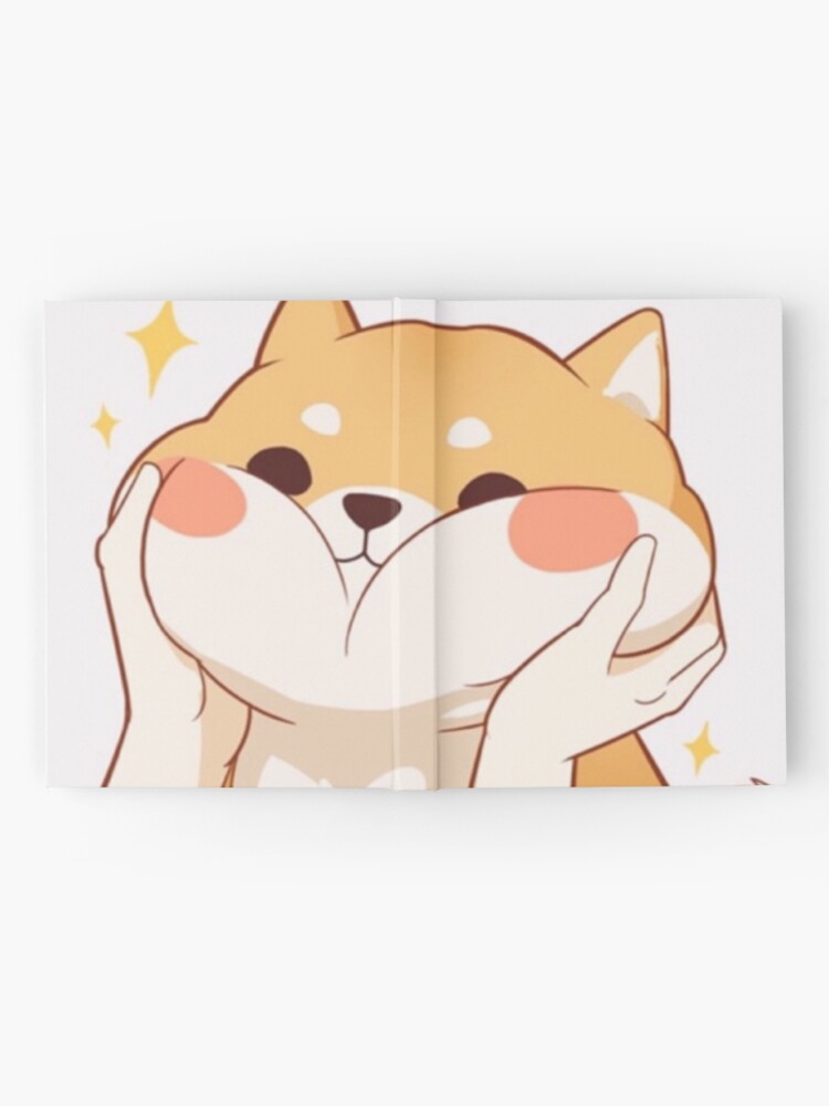 Alternate view of Kawaii Shiba inu Hardcover Journal