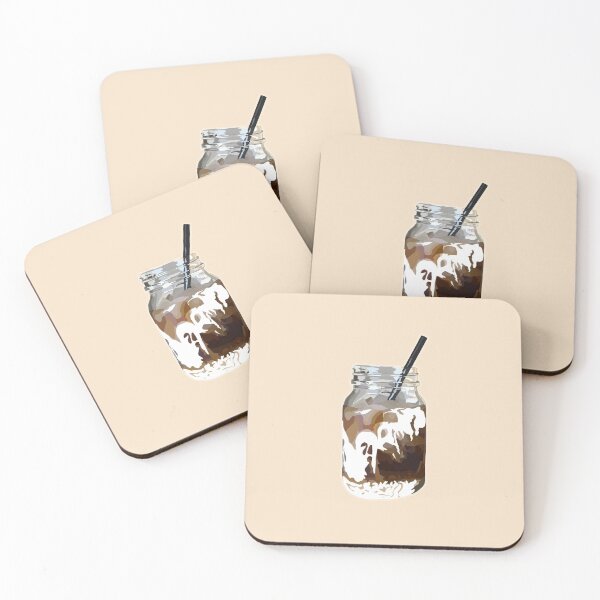 Item preview, Iced Coffee Sticker designed and sold by Jillian Brown.