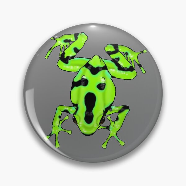 Item preview, Auratus Dart Frog, Green Phase designed and sold by TinkerandBone.