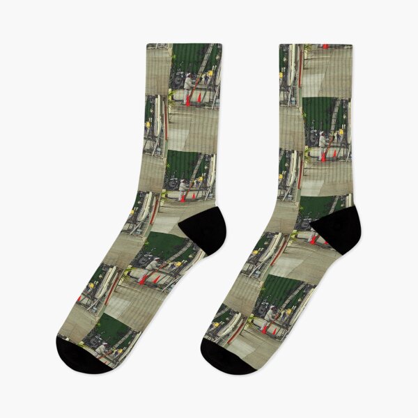 Item preview, Caution Times Three Ladders designed and sold by Michael May.