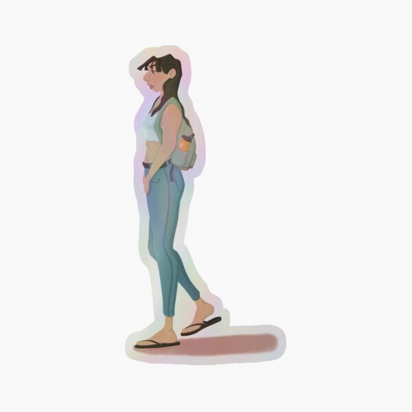 Item preview, College Girl Character designed and sold by artwithella.