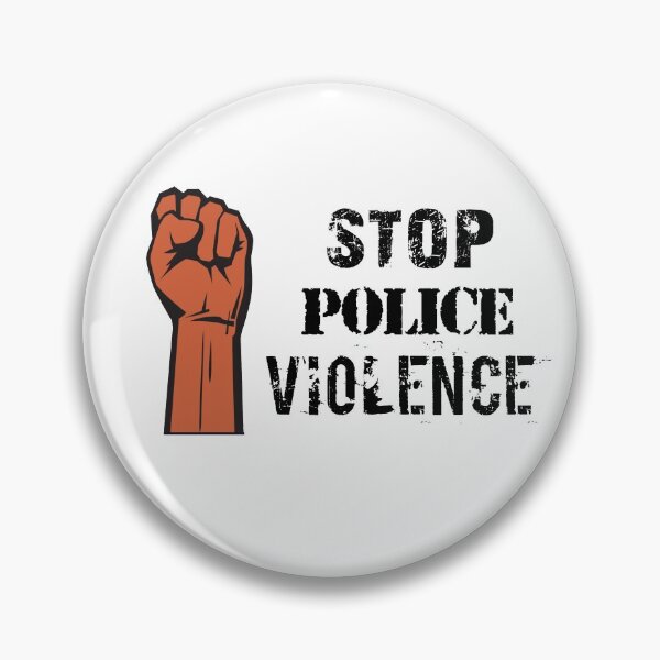 Item preview, Stop Police Violence, Black Lives Matter, Defund The Police, Black Pride designed and sold by Galvanized.